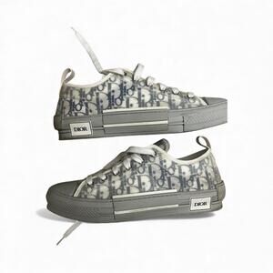 Dior B23 Low Top Sneaker Men’s US 9 Dior Oblique Canvas
